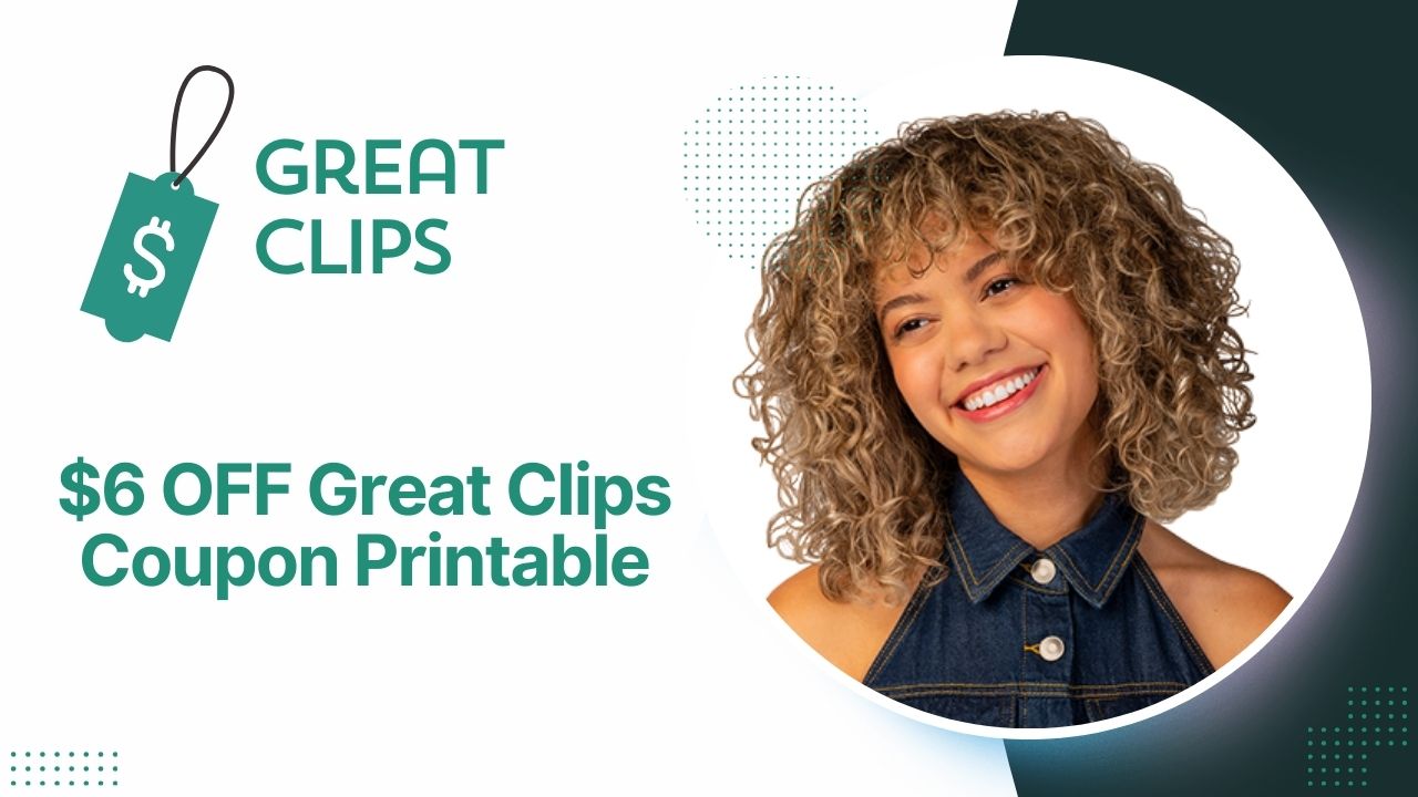 $6 OFF Great Clips coupon