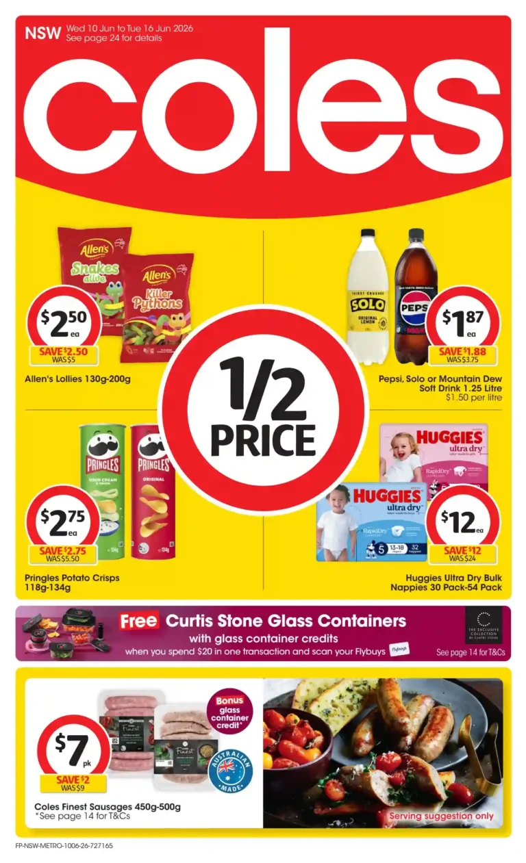 Coles Catalogue (6/17/26 – 6/23/26) Early Preview